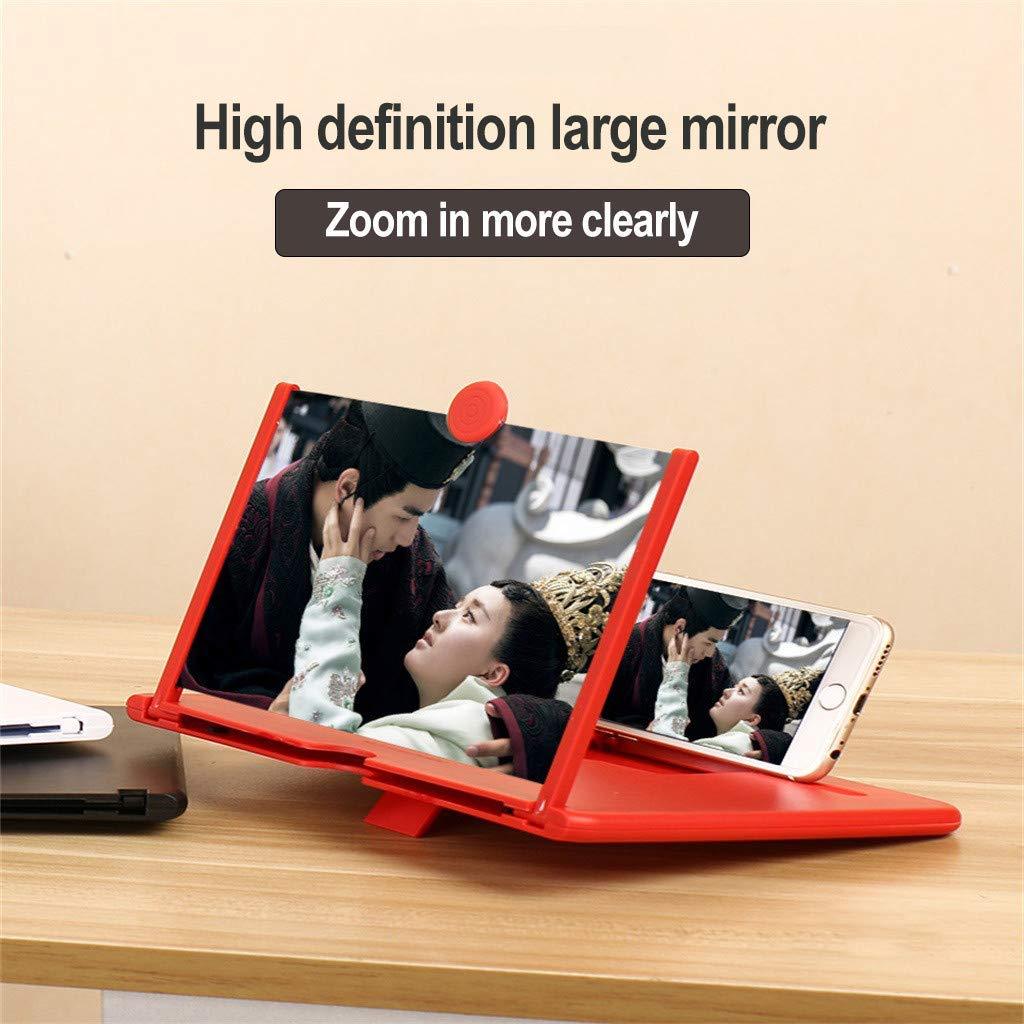 Screen Expanders & Magnifier Amplifier,3D HD New Phone Holder for All Smartphones